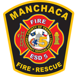 Manchaca Fire and Rescue Badge Logo